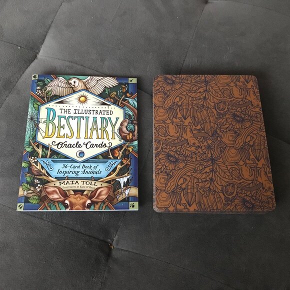 The Illustrated Bestiary Oracle Cards NEW Animal Oracle - Picture 3 of 6
